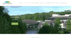Desktop Screenshot of crystalbridges.org
