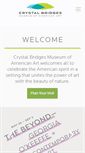 Mobile Screenshot of crystalbridges.org